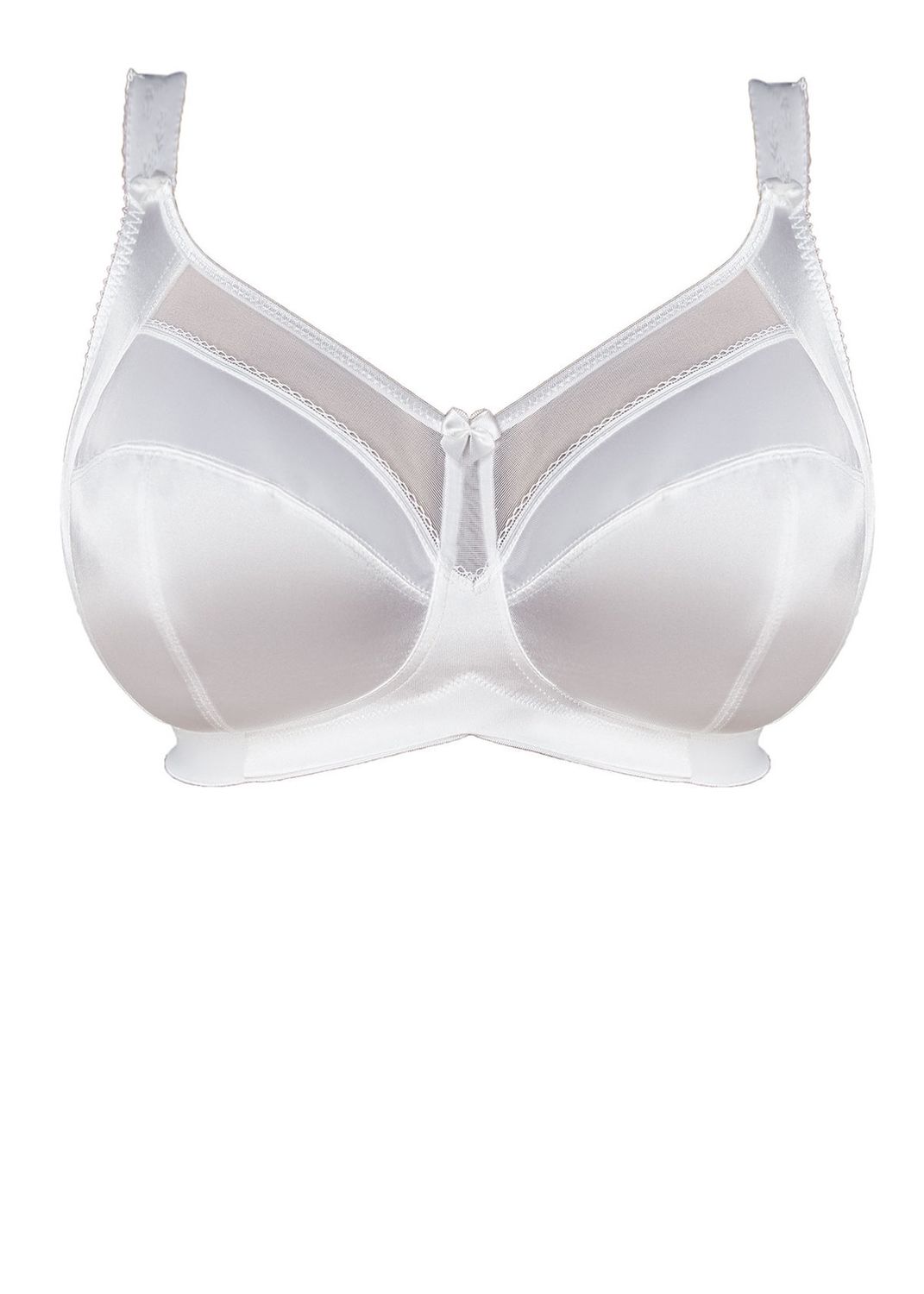 GODD GD6093 KEIRA WF SEAM BRA WHE, Band Size: 48, Cup Size: B (US)
