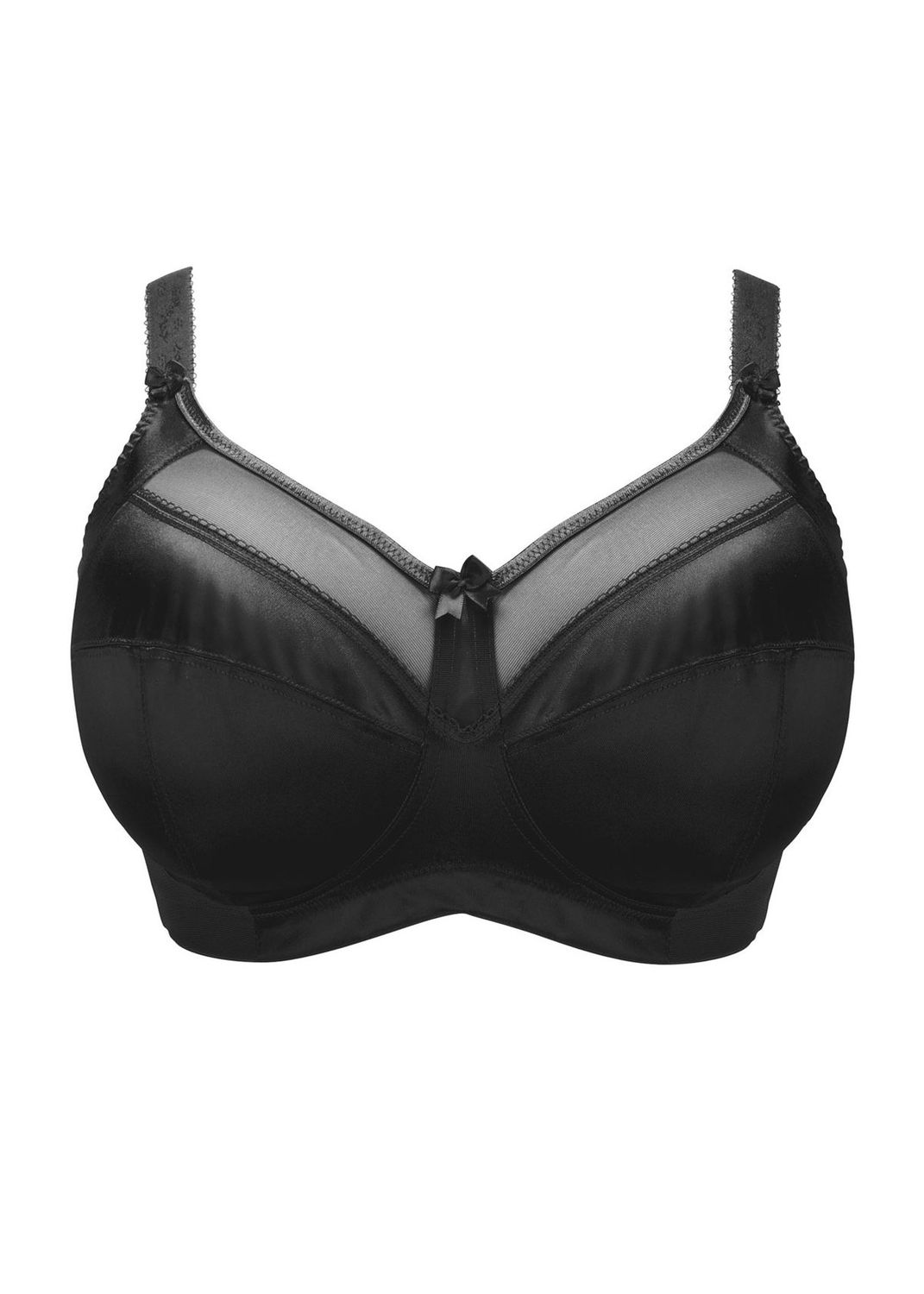 GODD GD6093 KEIRA WF SEAM BRA BLK, Band Size: 40, Cup Size: DD (US)