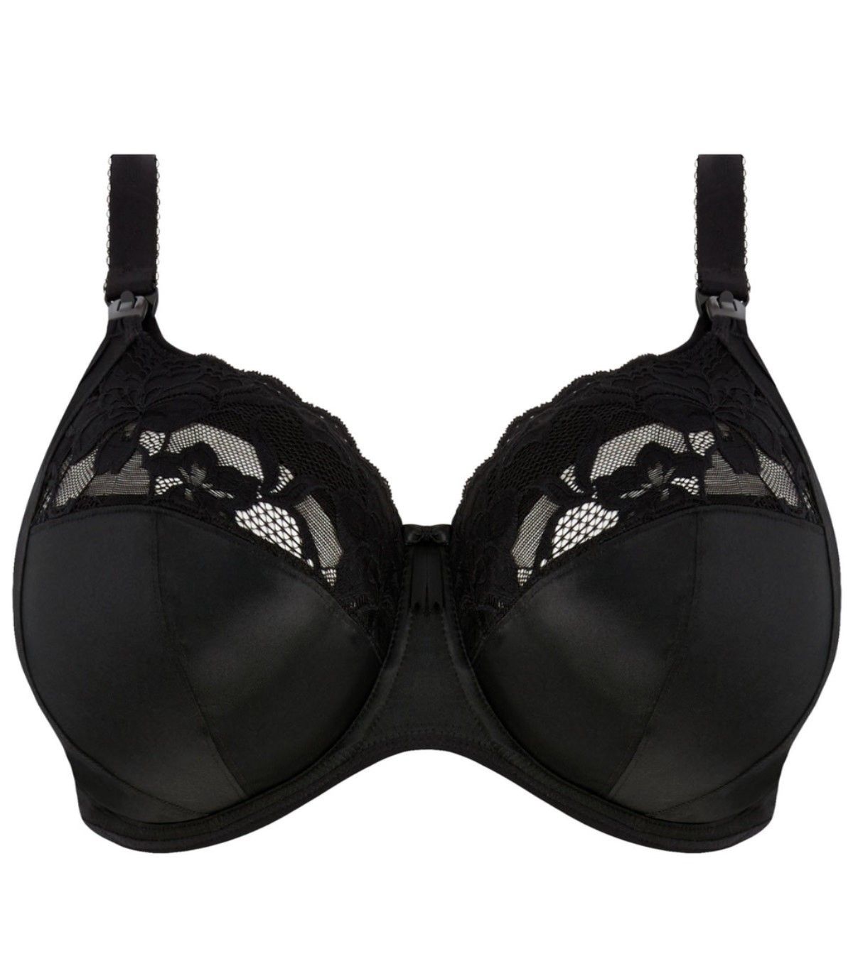 NURSING ELOM 4542 MOLLY UW SEAM BRA BLK, Band Size: 34, Cup Size: L/HH (US/UK)