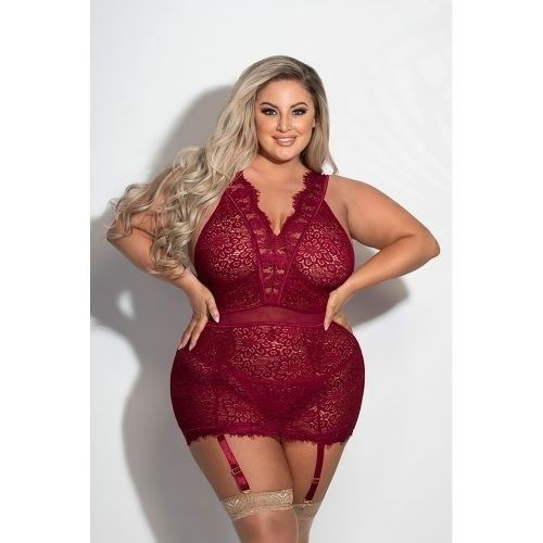 CHEMISE SET 7MDNT 11282X, Size: 1X/2X
