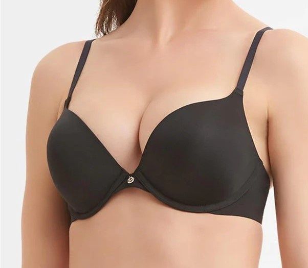 MONT 9315 PRODIGY UW MOLD PUX2 BRA BLK, Band Size: 34, Cup Size: A (US)