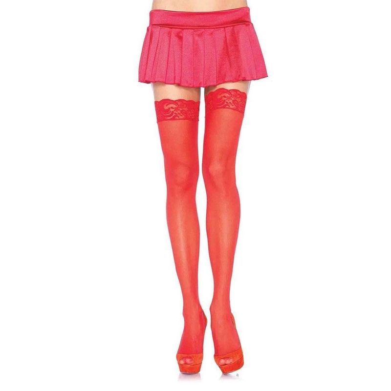 PKG THIGH HIS LA 5-1011 SHEER LACE TOP