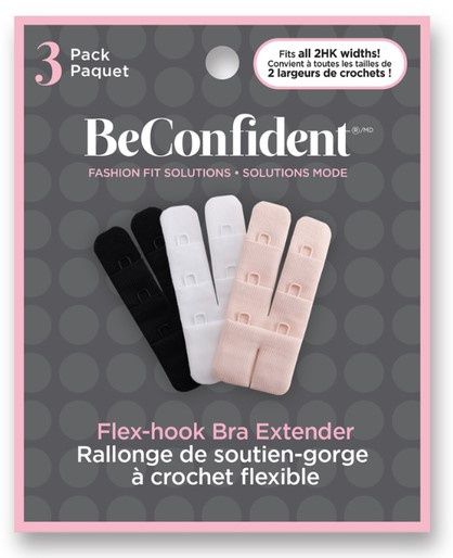 BRA EXTENDERS 3 PACK, Size: 1 Hook