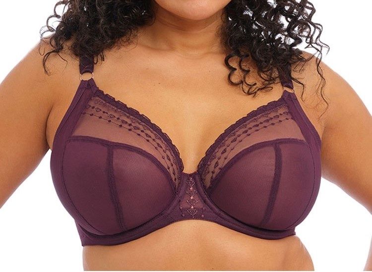 sale ELOM EL8900 MATILDA UW SEAM PLNG BRA WID, Band Size: 46, Cup Size: DD (US/UK)