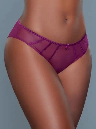 BRIEF BW  2228 SABRINA LO RISE, Colour: Purple, Size: Small