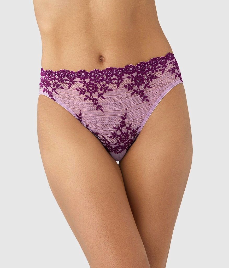 BRIEF 841191 WACO EMBRACE LACE HI CUT 581, Size: Medium