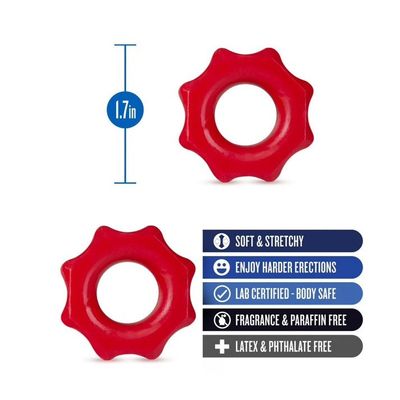 RING BLUSH STAY HARD NUTS RED
