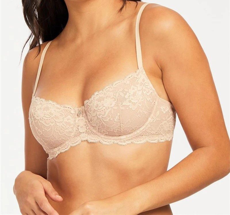MONT 9312 FLIRT UW SEAM BRA SAND, Band Size: 32, Cup Size: A(US)