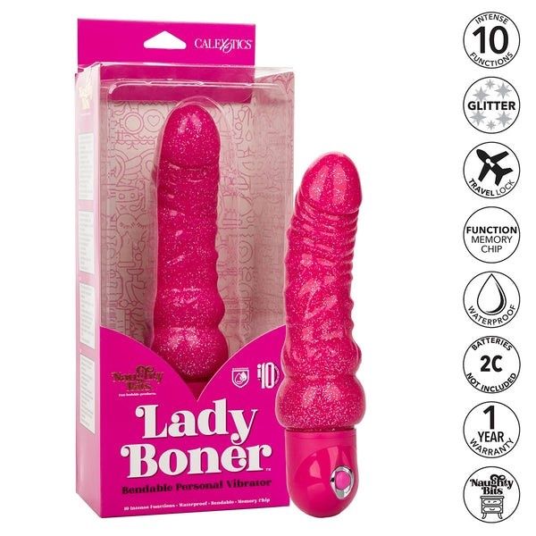 VIBR  CX LADY BONER NAUGHTY BITS BENDABLE