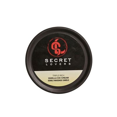 MASSAGE CANDLE TRIPLE RICH VANILLA ICE CREAM