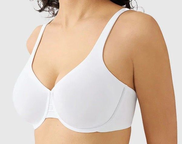 WACO 855473 EVER FLEXING UW SF BRA WH, Size: Medium