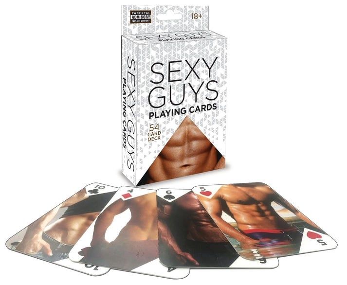 GAME CARDS SEXY GUYS