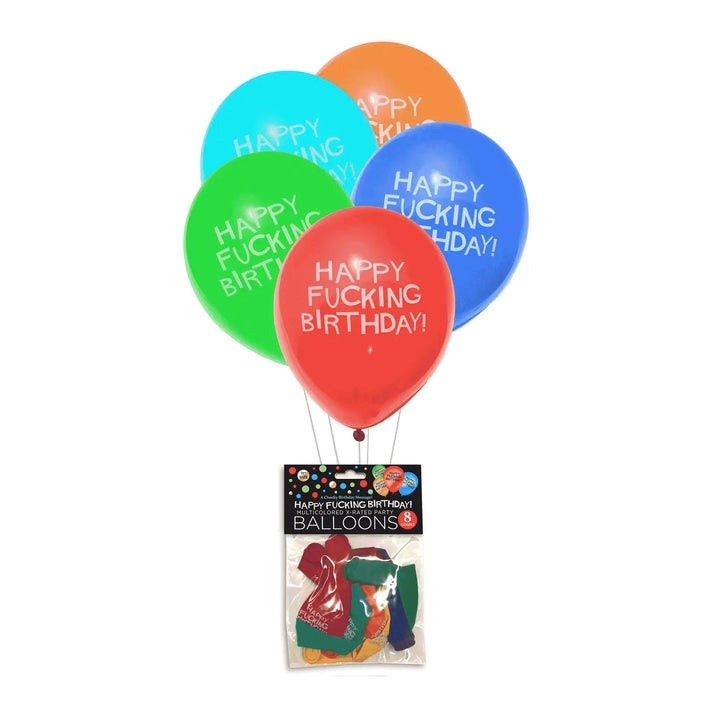 NOV BALLOONS HAPPY FUCKING BIRTHDAY