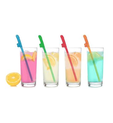 NOV STRAWS LG SUPER FUN PENIS