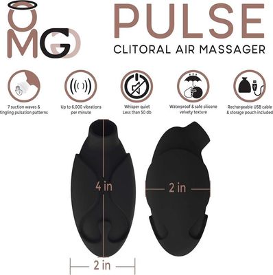 RECH OMG PULSE AIR CLITORAL MASSAGER