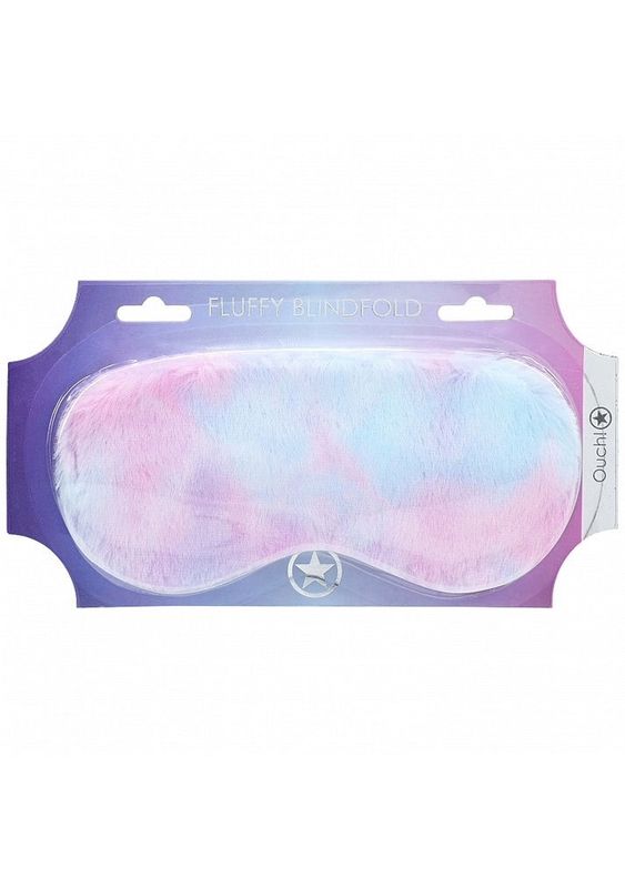 BLINDFOLD OUCH  FLUFFY MASK