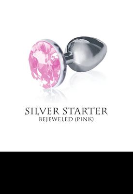 PLUG IB SILVER STARTER JEWEL PINK