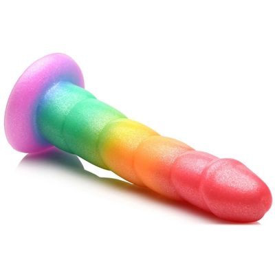 DILDO SIMPLY SWEET SWIRL RAINBOW