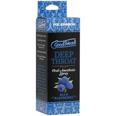 SPRAY GOODHEAD DEEP THROAT BLUE RASPBERRY