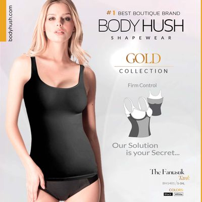 SHAPEWEAR CAMI BH1401 FANTASTIK TANK BLK