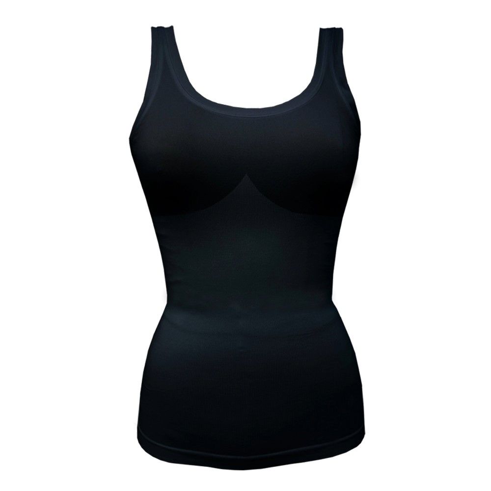 HERT 289 CAMI SEAMLESS, Colour: Black, Size: Small