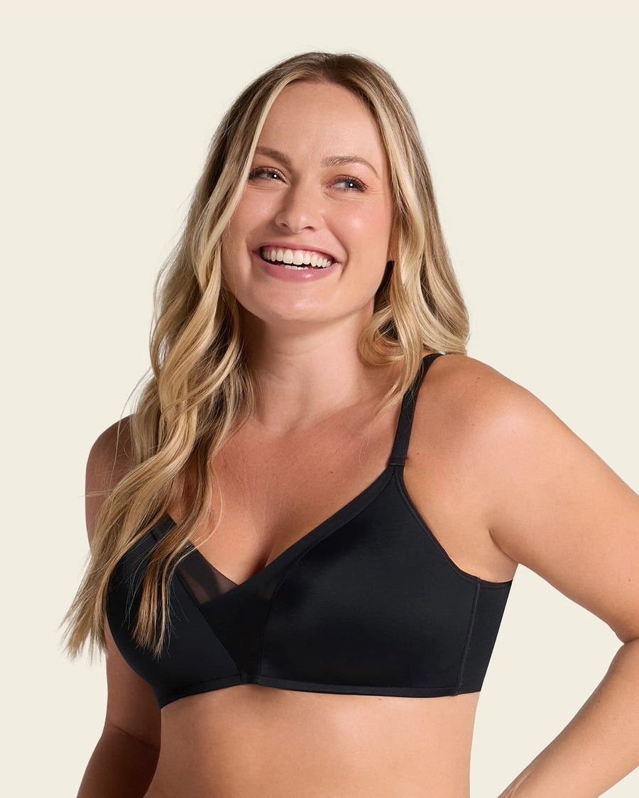 LEON 91058 COMFORT FIT WF PU BRA 700, Size: Small