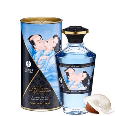 SHUNGA MASSAGE OIL WARMING COCONUT THRILLS