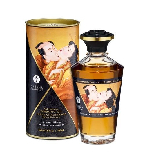 SHUNGA MASSAGE OIL WARMING CARAMEL