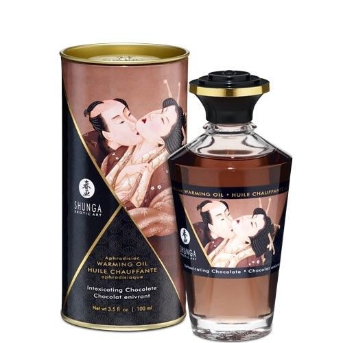 SHUNGS MASSAGE OIL WARMING CHOCOLATE