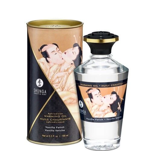 SHUNGA MASSAGE OIL WARMING VANILLA