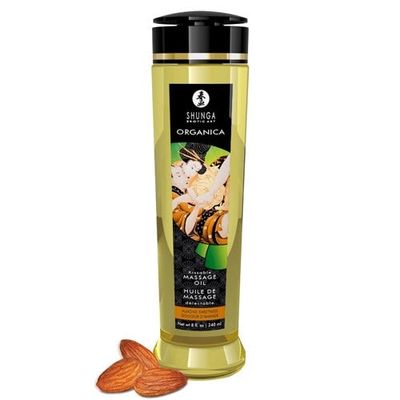 SHUNGA MASSAGE OIL ORGANICA ALMOND SWEETNESS