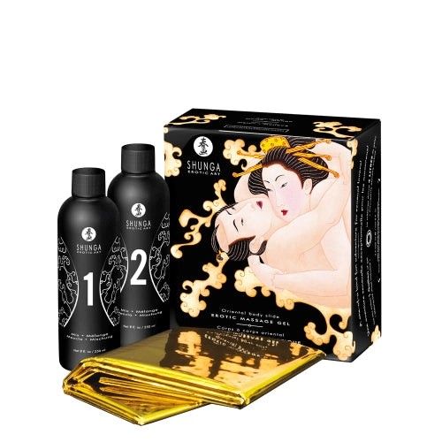 SHUNGA MASSAGE GEL BODY SLIDE MELON