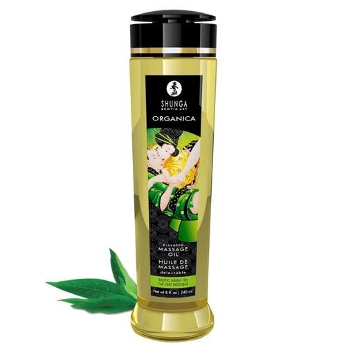 SHUNGA  MASSAGE OIL ORGANICA GREEN TEA