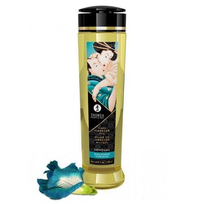 SHUNGA MASSAGE OIL EROTIC ISLAND BLOSSOM