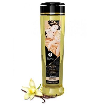 SHUNGA MASSAGE OIL EROTIC VANILLA