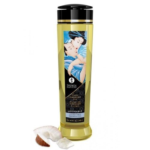 SHUNGA MASSAGE OIL EROTIC COCONUT THRILLS