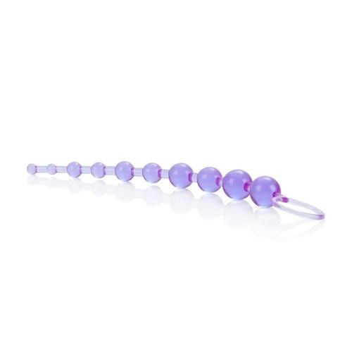 BEADS CX  X 10 PURPLE