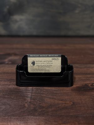 Business Card Holder - Black