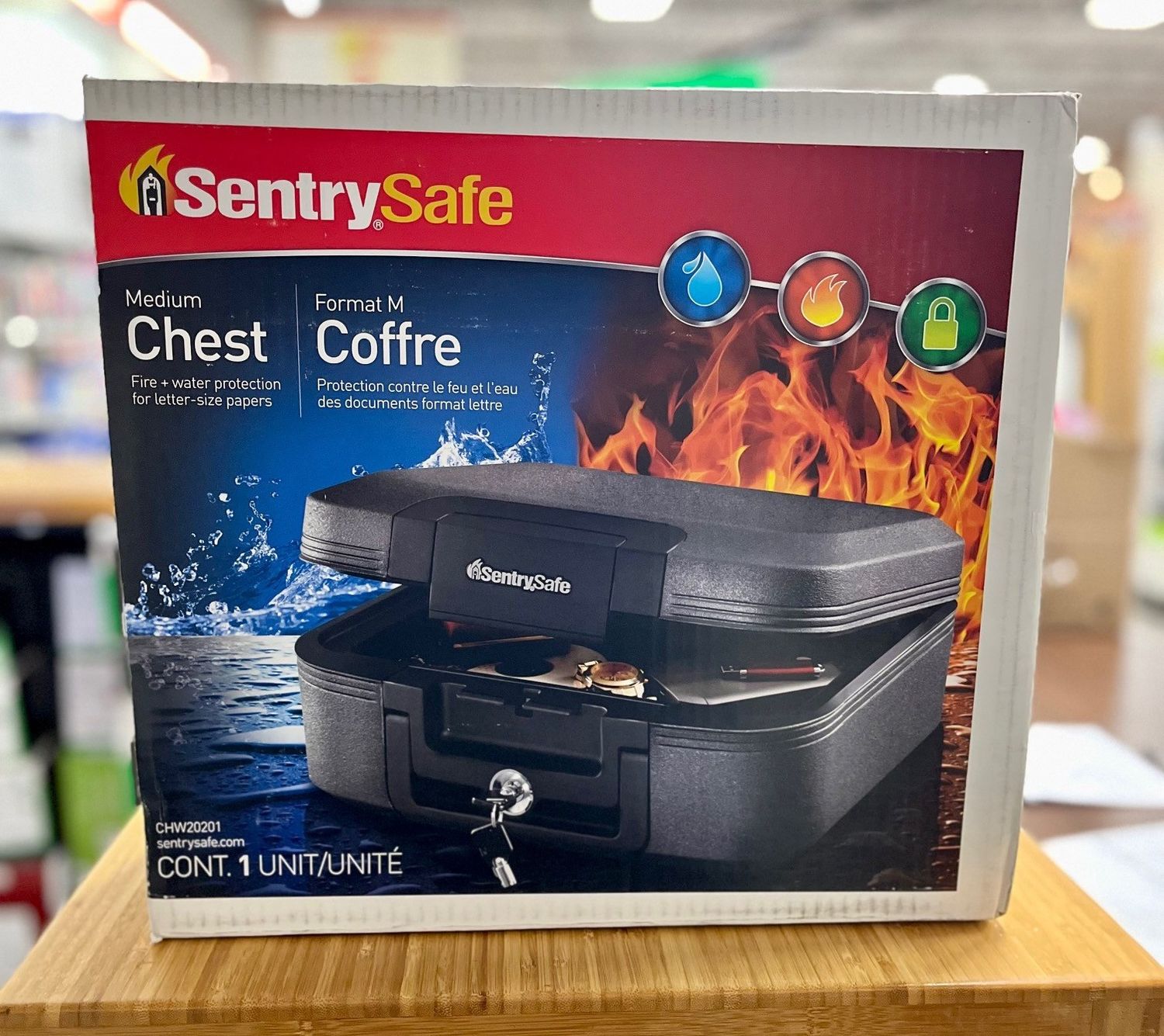 Sentry Safe Medium Fire / Water Chest