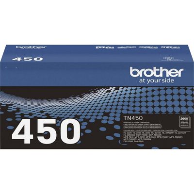 Brother TN450 High Yield Black Toner Cartridge