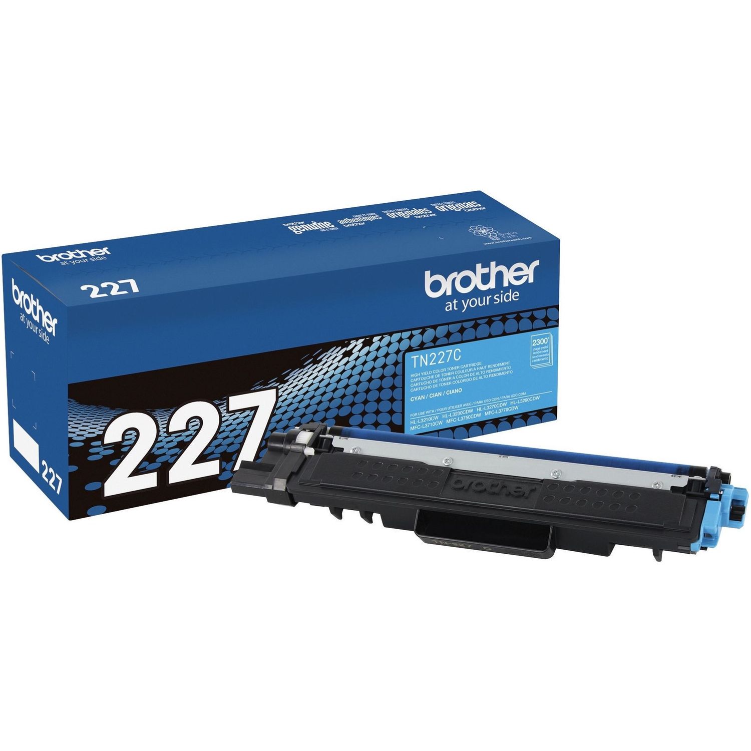 Brother TN227C High Yield Cyan Toner Cartridge