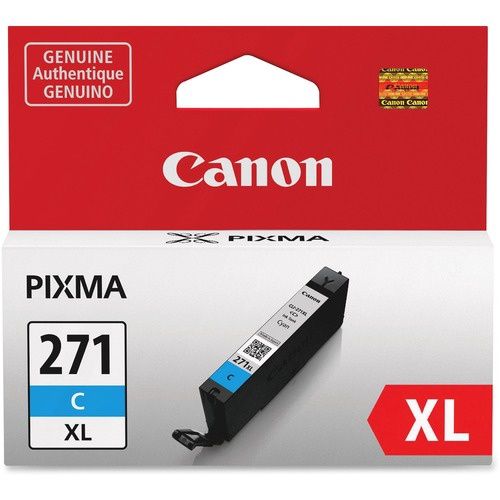 Canon CLI-271XL Cyan Ink Cartridge, High Yield