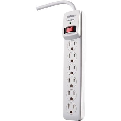 Woods 6-Outlet Surge Protector