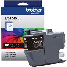 Brother LC401XLBK High Yield Black Ink Cartridge
