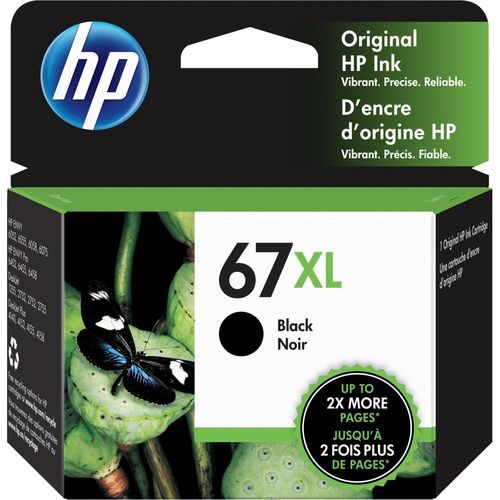 HP 67XL High Yield Black Ink Cartridge