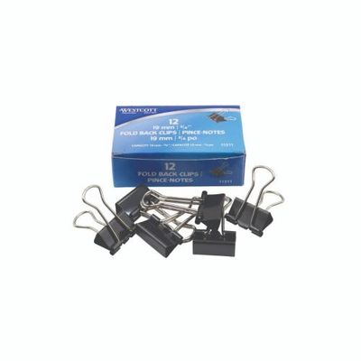 ACME 19mm Fold Back Clips, 12 pack