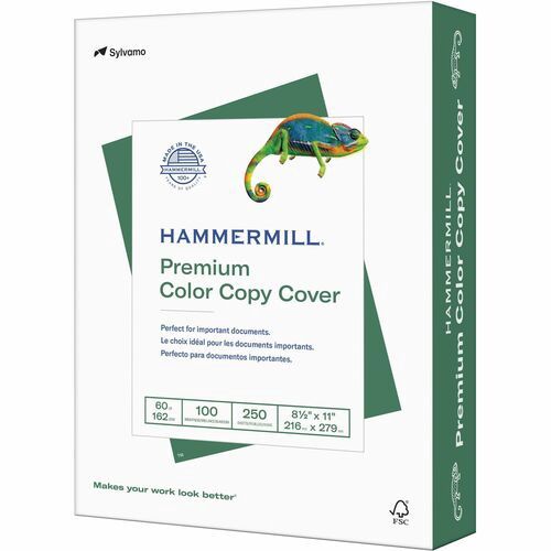 Hammermill Premium Colour Copy, 8.5 x 11", 60 lb Cover, Pack of 250