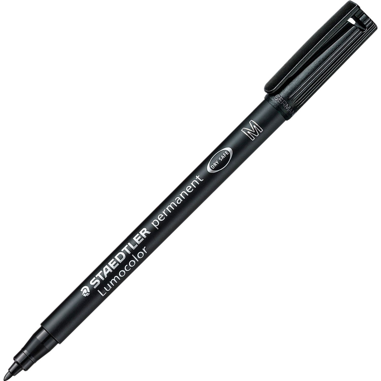 Staedtler Lumocolor Fibre-Tip, Medium, Permanent, Black