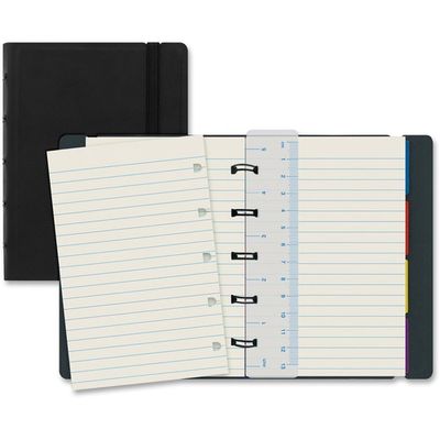 Rediform Filofax Notebook, 112 Pages, Twin Wirebound, Ruled, 5.75" X 4.13", Cream Paper