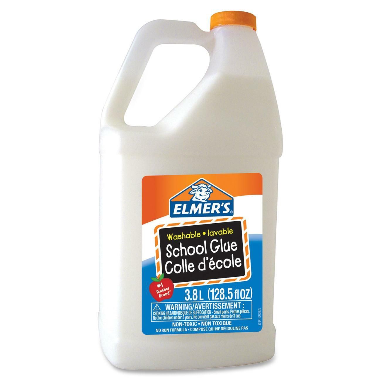 Elmer's School Glue, White, 3.8L